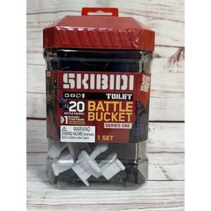 Skibidi Toilet Battle Bucket Series One 20 Figures by Binkers NEW & SEALED!